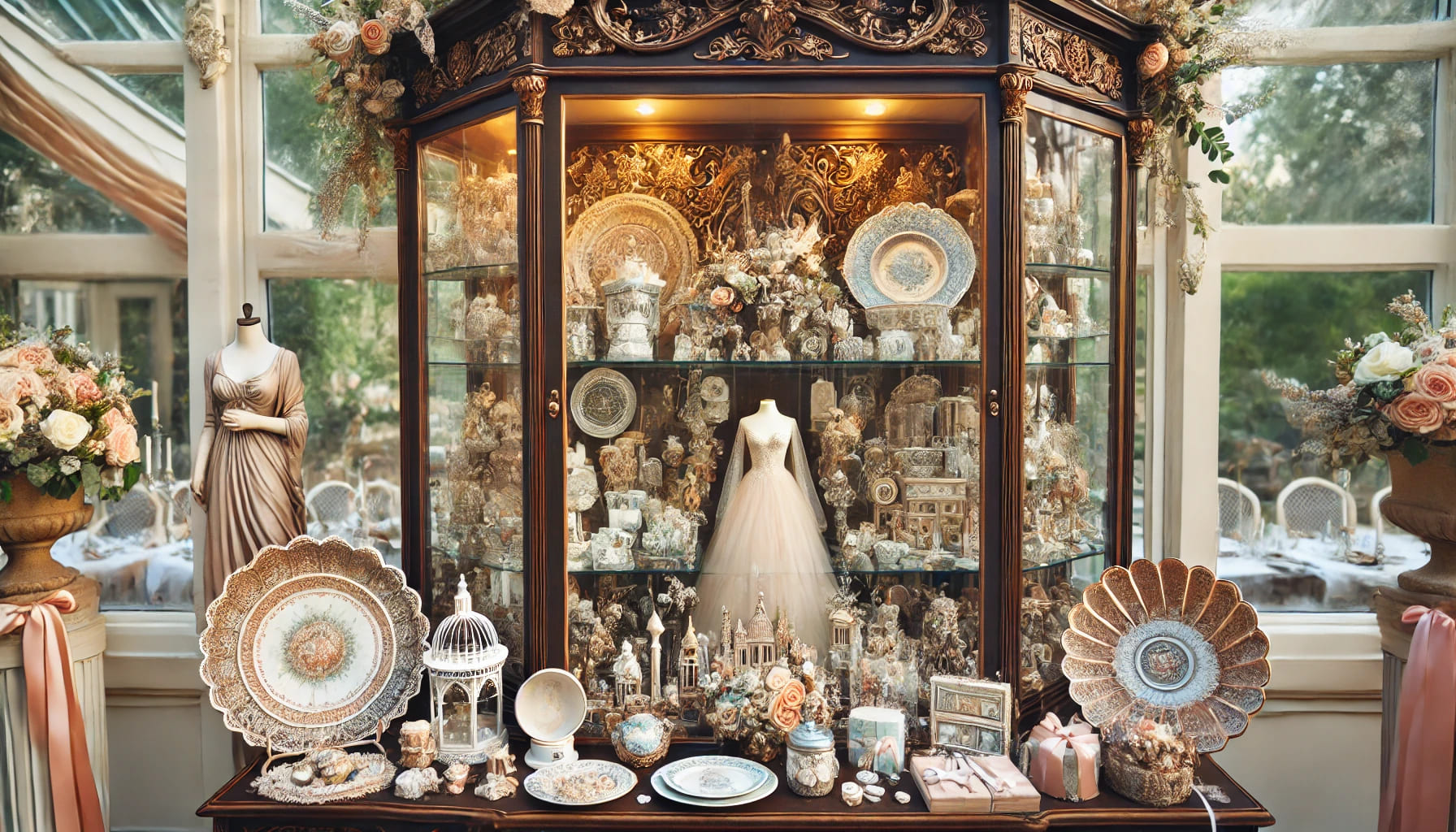 Impressive Display Cabinet Hire