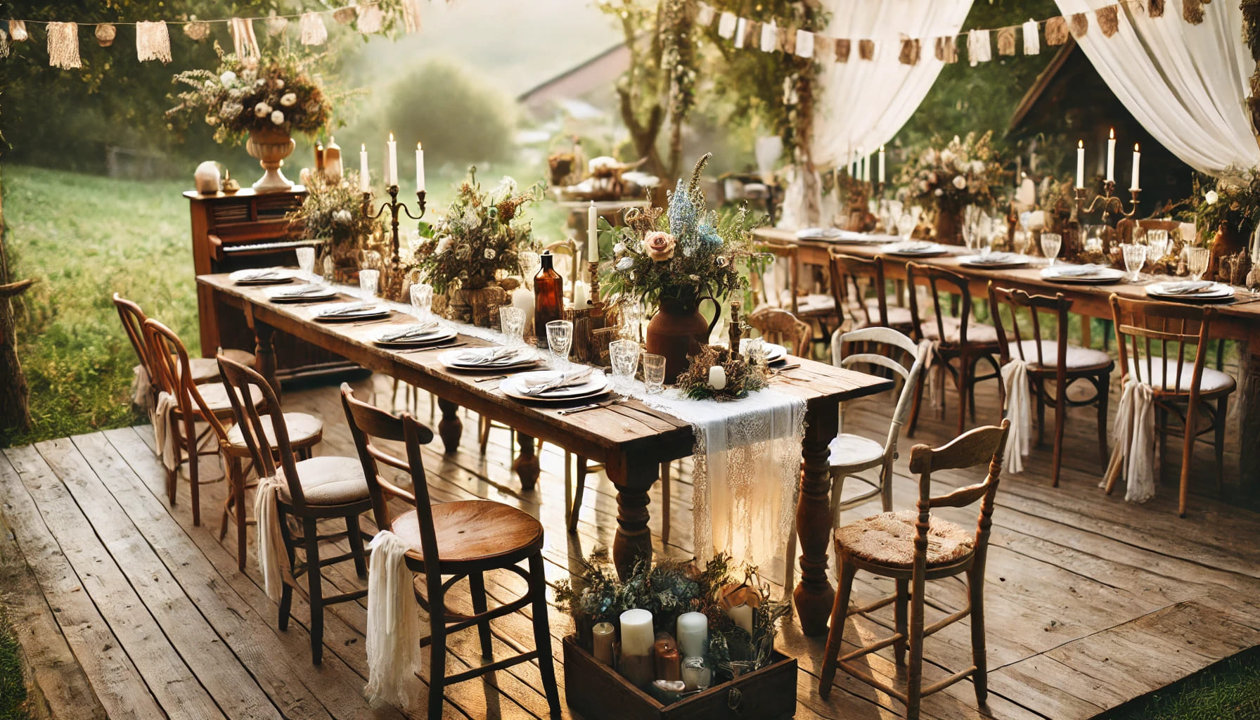 Rustic Wedding Furniture