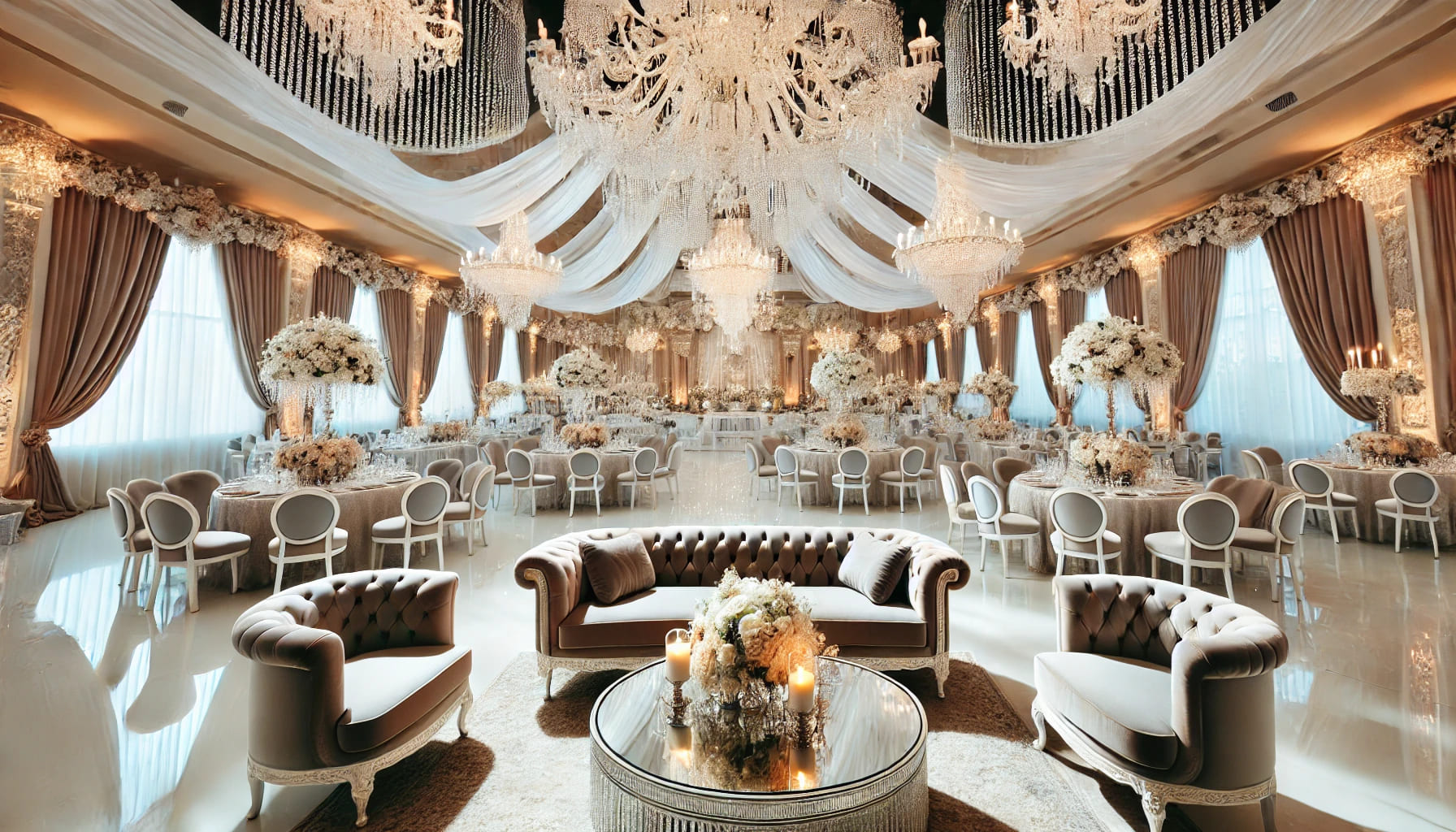 Elegant and Luxurious Wedding Furniture