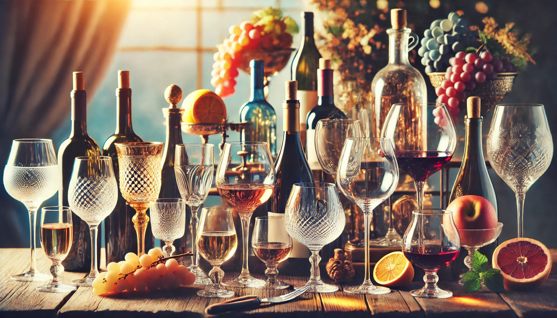 Provide Various Wine Glass Options