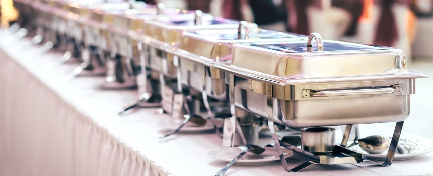 catering equipment for wedding